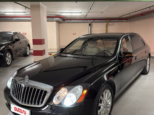 2011 Maybach 62 I Рестайлинг, чёрный - вид 1