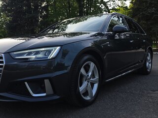 2018 Audi A4 V (B9), серый, 2500000 рублей, вид 3