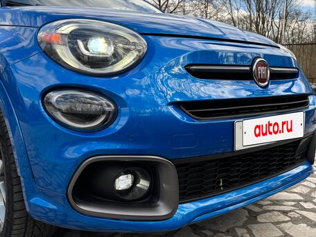 2021 Fiat 500X I Рестайлинг, синий, 1665000 рублей, вид 4