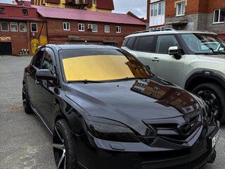 2008 Mazda 3 I (BK) Рестайлинг, чёрный, 700000 рублей, вид 2