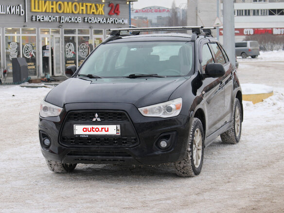 2015 Mitsubishi ASX I Рестайлинг, чёрный, 1170000 рублей - вид 6