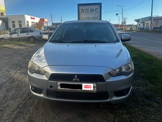 2009 Mitsubishi Lancer X, серебристый, 500000 рублей, вид 1