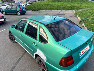 1997 Volkswagen Polo III, зелёный, 75000 рублей, вид 3