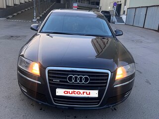 2007 Audi A8 II (D3) Рестайлинг 2, чёрный, 1350000 рублей, вид 2