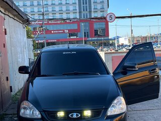 2014 Lada (ВАЗ) Priora I Рестайлинг, синий, 475000 рублей, вид 3
