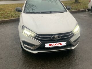 2024 Lada (ВАЗ) Vesta SW I Рестайлинг (NG), белый, 1400000 рублей, вид 2
