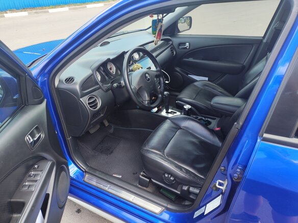 2007 Mitsubishi Outlander I, синий, 900000 рублей - вид 5