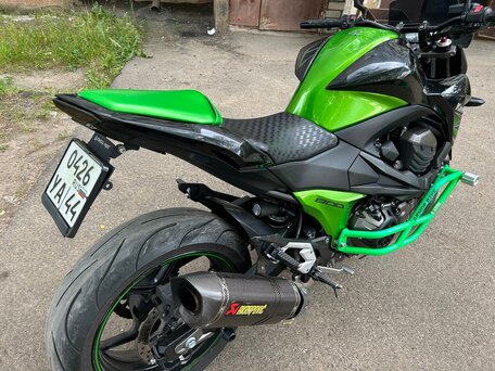 2014 Kawasaki Z 800, зелёный, 700000 рублей, вид 1