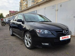 2008 Mazda 3 4-speed I (BK) Рестайлинг, чёрный, 695000 рублей, вид 3