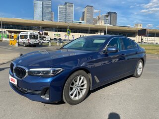 2021 BMW 5 серии 520d VII (G30/G31/G38) Рестайлинг, синий, 4195000 рублей, вид 1