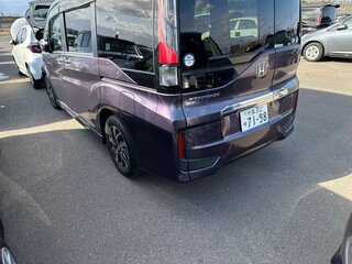 2015 Honda Stepwgn Spada V, фиолетовый, 1820000 рублей, вид 5