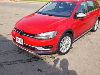2018 Volkswagen Golf Alltrack VII Рестайлинг, красный, 1650000 рублей, вид 3