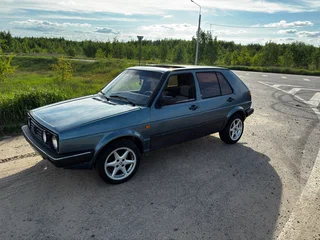 1987 Volkswagen Golf II, синий, 100000 рублей, вид 1