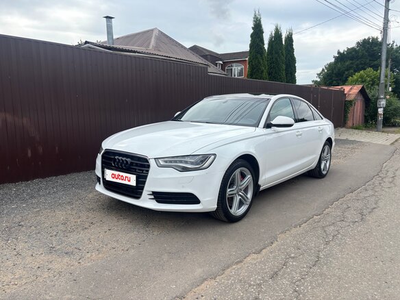 2011 Audi A6 IV (C7), белый, 1600000 рублей - вид 11