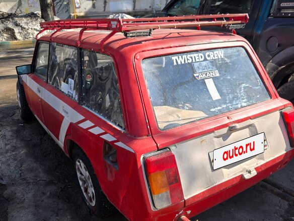 1998 Lada (ВАЗ) 2104 5-speed, белый, 150000 рублей - вид 4