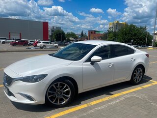 2015 Mazda 6 III (GJ) Рестайлинг, белый, 2225000 рублей, вид 2