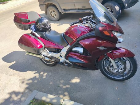 2007 Honda ST 1300, пурпурный, 730000 рублей, вид 2