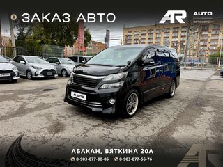 2012 Toyota Vellfire I, чёрный, 3099000 рублей, вид 4