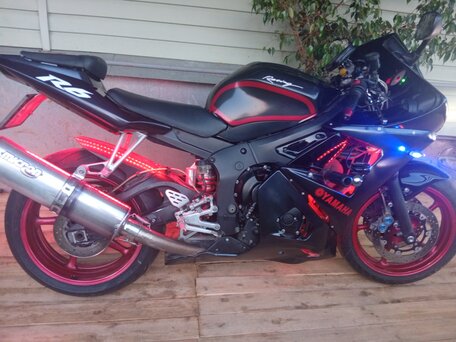 2004 Yamaha YZF-R6, чёрный, 500000 рублей, вид 1