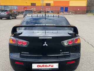 2012 Mitsubishi Lancer X Рестайлинг, чёрный, 800000 рублей, вид 4