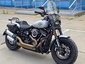 2020 Harley-Davidson Fat Bob, серебристый, 1500000 рублей