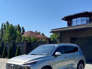 2022 Hyundai Santa Fe IV Рестайлинг, серебристый, 3500000 рублей, вид 1