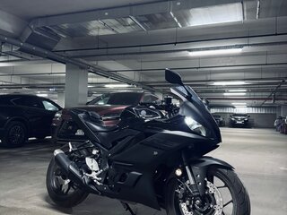 2020 Yamaha YZF-R3, чёрный, 590000 рублей, вид 3