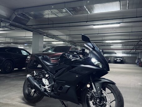 2020 Yamaha YZF-R3, чёрный, 590000 рублей, вид 3