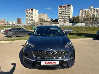 2019 Kia Sportage IV Рестайлинг, синий, 2100000 рублей, вид 1