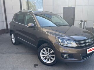 2016 Volkswagen Tiguan I Рестайлинг, коричневый, 1950000 рублей, вид 3