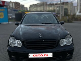 2006 Mercedes-Benz C-Класс 180 II (W203) Рестайлинг, чёрный, 800000 рублей, вид 4