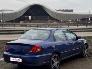 2007 Kia Spectra I Рестайлинг 2, синий, 550000 рублей, вид 1