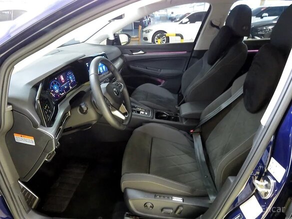 2022 Volkswagen Golf VIII, синий - вид 5