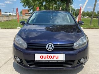 2012 Volkswagen Golf VI, синий, 745000 рублей, вид 2