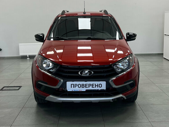 2020 Lada (ВАЗ) Granta Cross I Рестайлинг, красный - вид 1