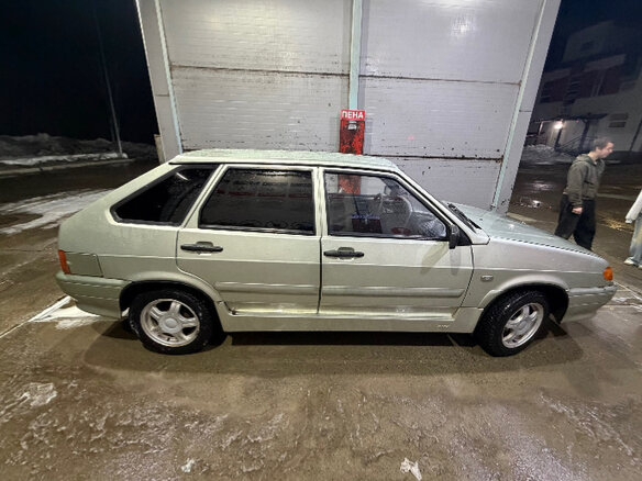 2006 Lada (ВАЗ) 2114, серебристый, 165000 рублей - вид 3