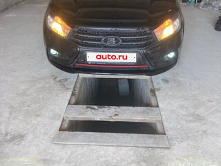 2021 Lada (ВАЗ) Vesta I, чёрный, 1300000 рублей, вид 3