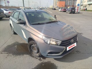 2016 Lada (ВАЗ) Vesta I, серый, 550000 рублей, вид 2