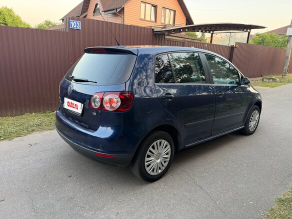 2007 Volkswagen Golf Plus I, синий - вид 6