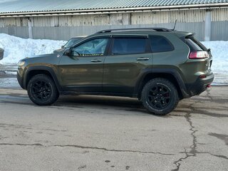 2018 Jeep Cherokee TrailHawk V (KL) Рестайлинг, зелёный, 3200000 рублей, вид 5