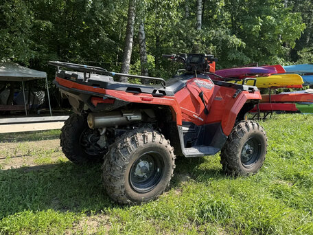 2025 Polaris Sportsman 450, красный, 800000 рублей, вид 5