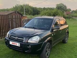 2005 Hyundai Tucson I, зелёный, 700000 рублей, вид 1
