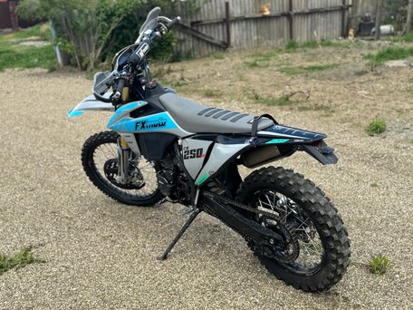 2024 FX moto X7 (CB 250), серый, 185000 рублей, вид 2