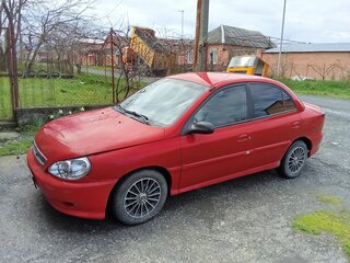 2000 Kia Rio I, красный, 170000 рублей, вид 4