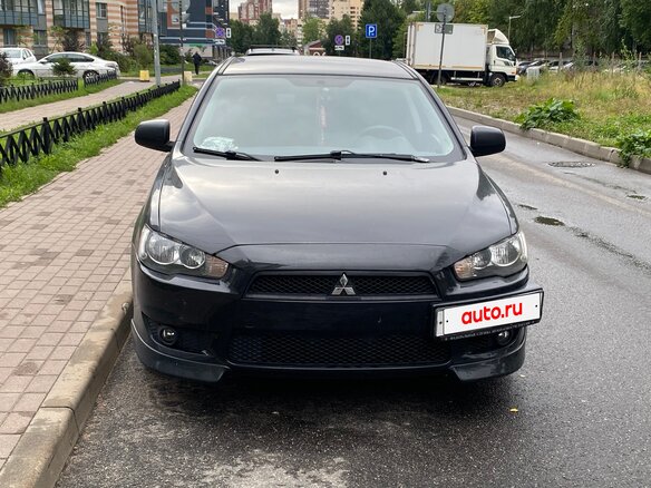 2007 Mitsubishi Lancer X, чёрный
