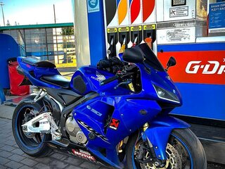 2005 Honda CBR 600RR, синий, 475000 рублей, вид 1