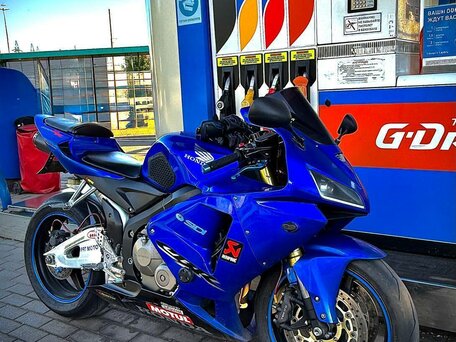 2005 Honda CBR 600RR, синий, 480000 рублей, вид 1