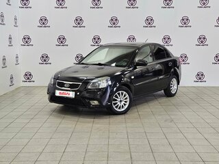 2011 Kia Rio II Рестайлинг, чёрный, 397000 рублей, вид 1