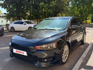 2010 Mitsubishi Lancer X, чёрный, 640000 рублей, вид 2