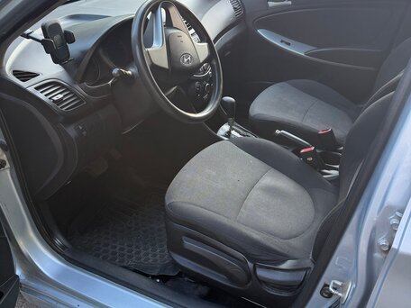 2011 Hyundai Solaris I, голубой, 465000 рублей, вид 5